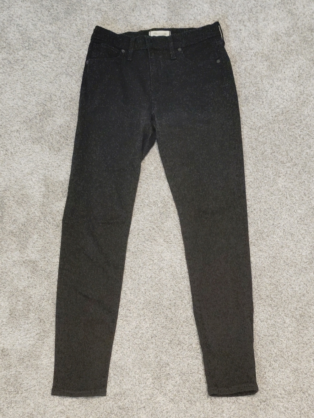 Madewell Black Skinny Jeans - Classic High-Rise